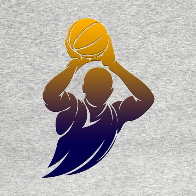 Basketball player by Creative Shirt